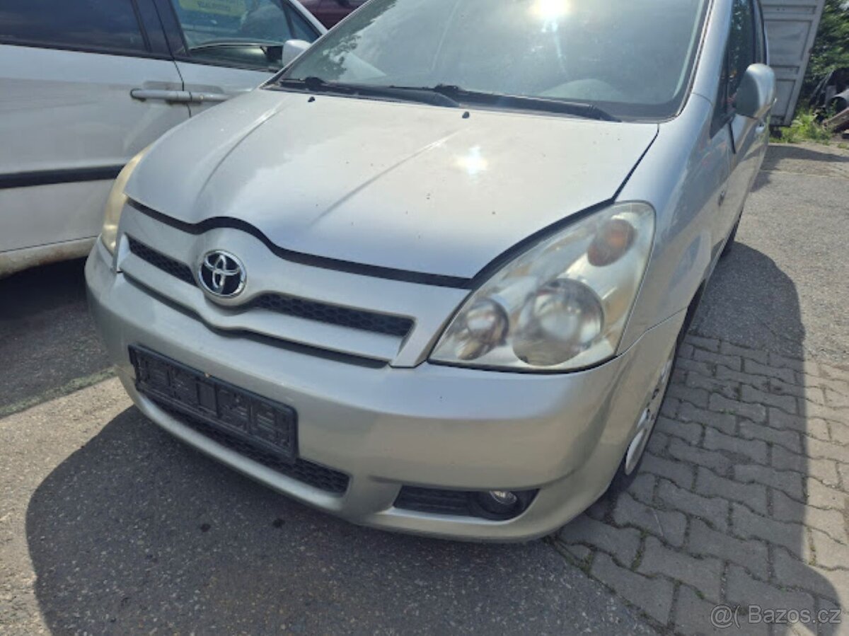 TOYOTA COROLLA VERSO - PRODEJ POUŽITÝCH NÁHRADNÍCH DÍLŮ