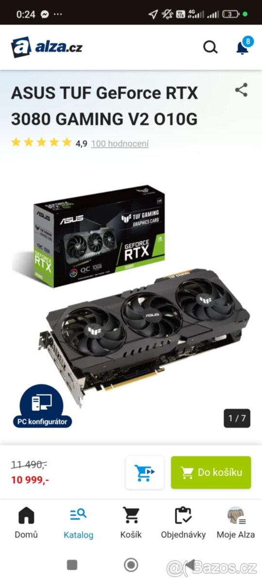 Rtx 3080 10gb tuf gaming