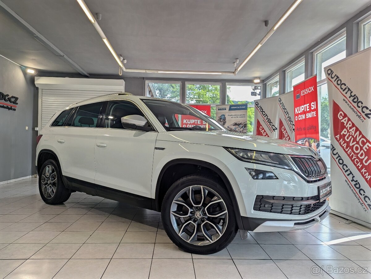 Škoda Kodiaq SCOUT 2.0TDi 140kW 4x4, DSG, 7 MÍST