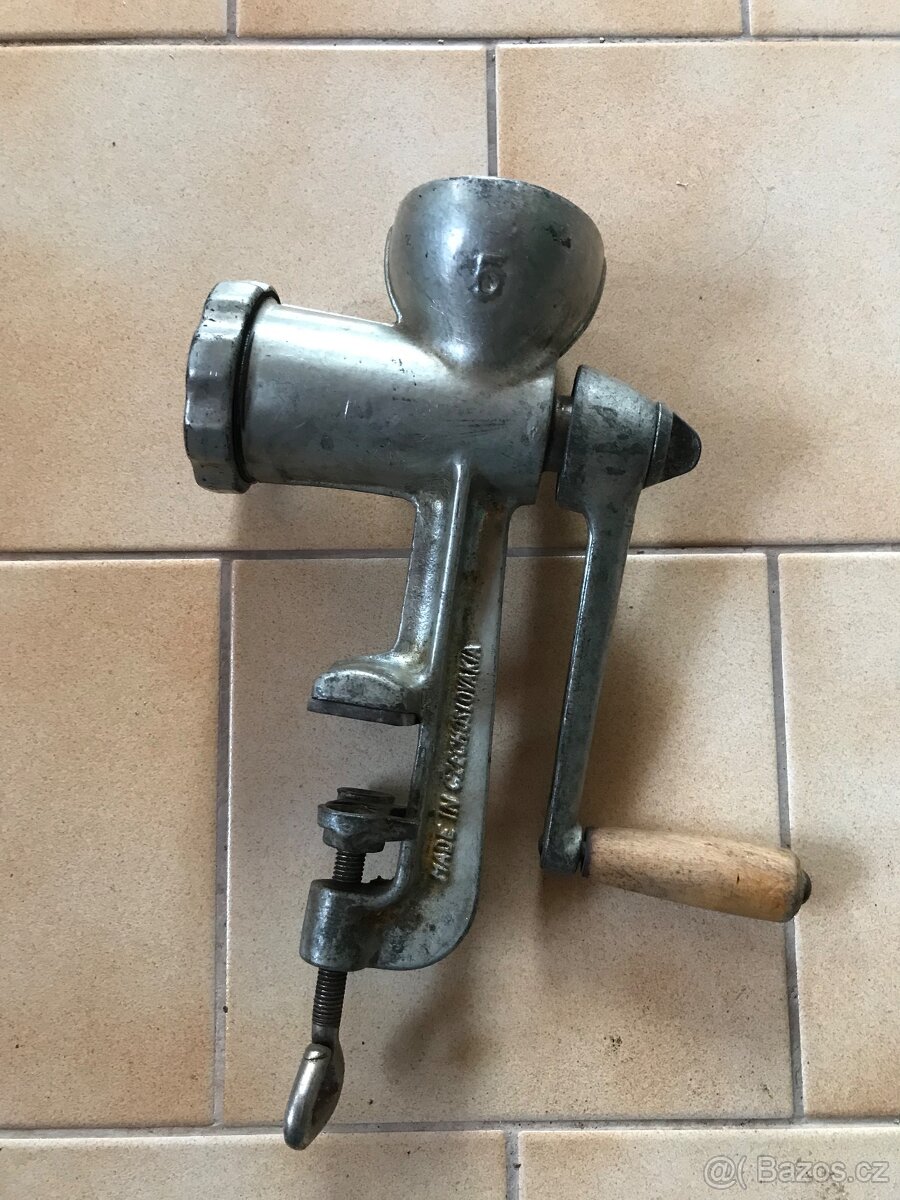 mlýnek na maso , made in Czechoslovakia