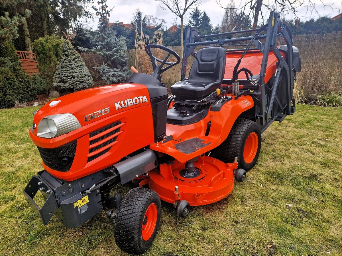 Zahradni Traktor sekačka KUBOTA G26 HD - PROFESSIONAL