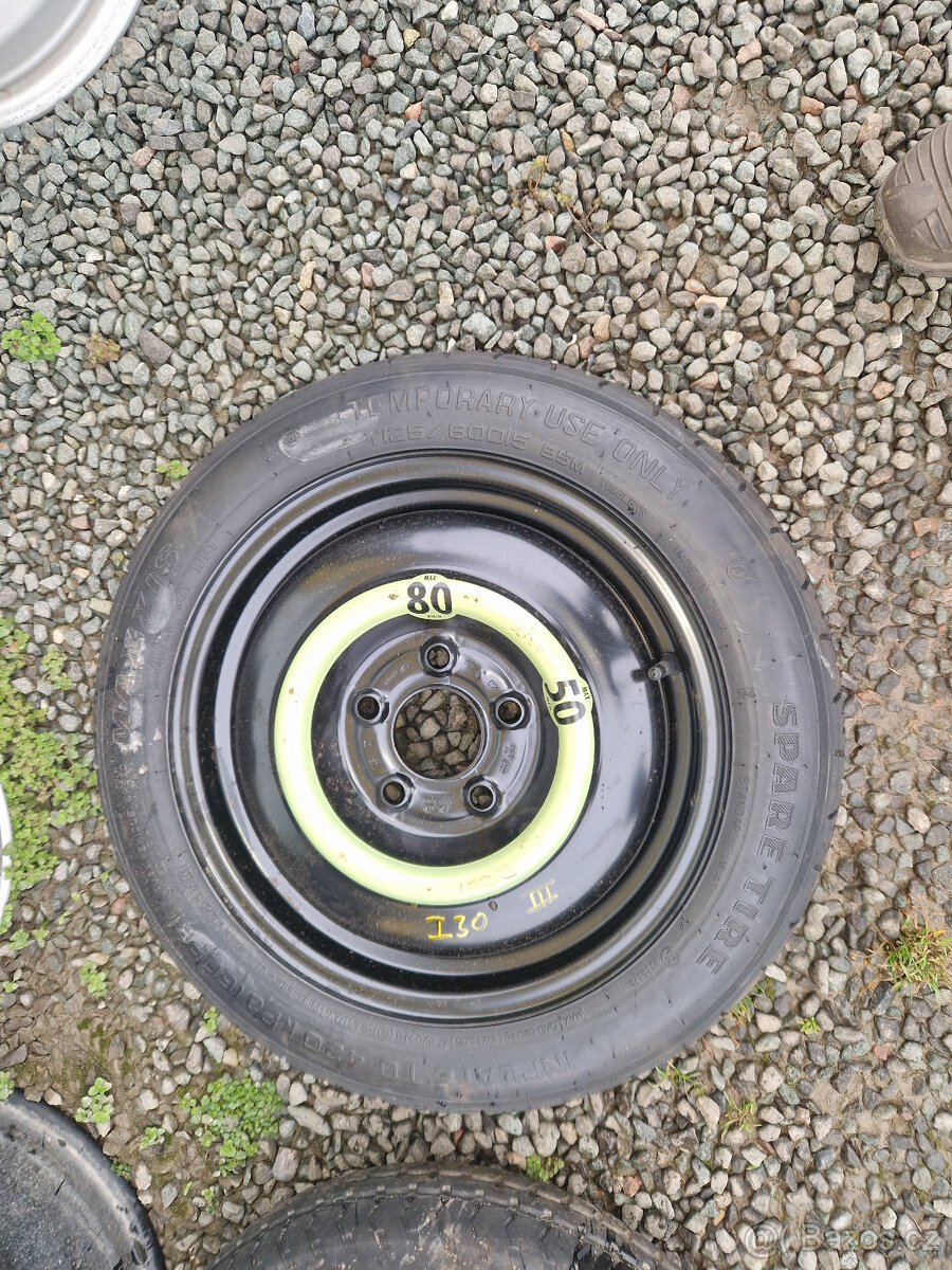 DOJEZDOVÉ KOLO - rezerva Hyundai Kia