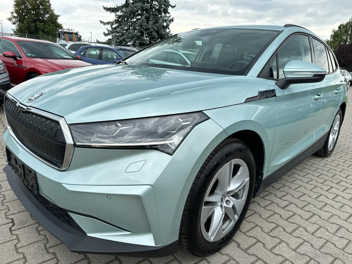Škoda Enyaq 60 Loft, tažné,tepelko,360°kamery,matrix,kessy