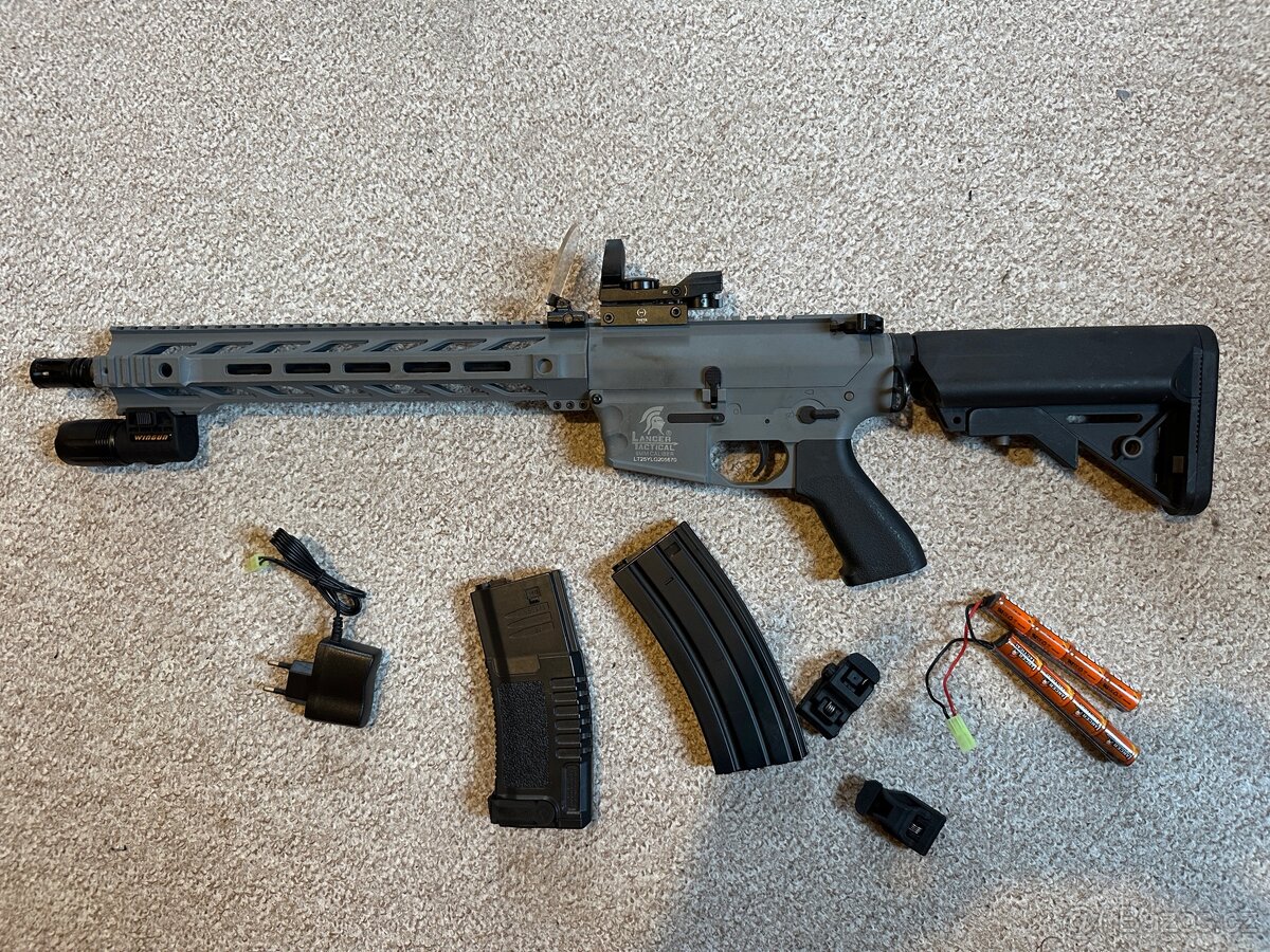 Airsoft M4 SPR Interceptor Sportline Lancer Tactical