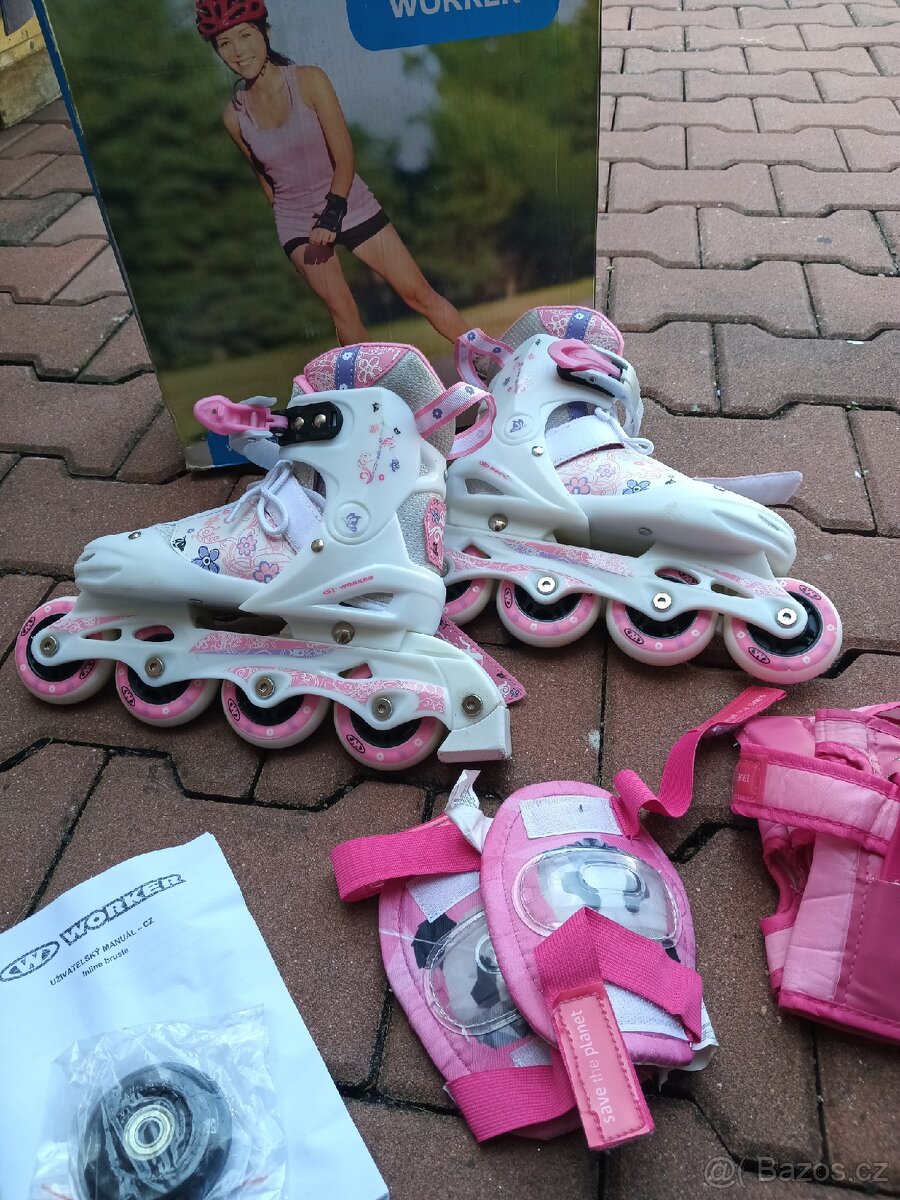 Dětske kolečkové brusle