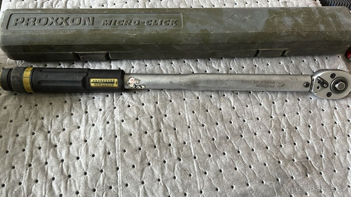 Momentový klíč 1/2" Proxxon MicroClick (40-200nm)