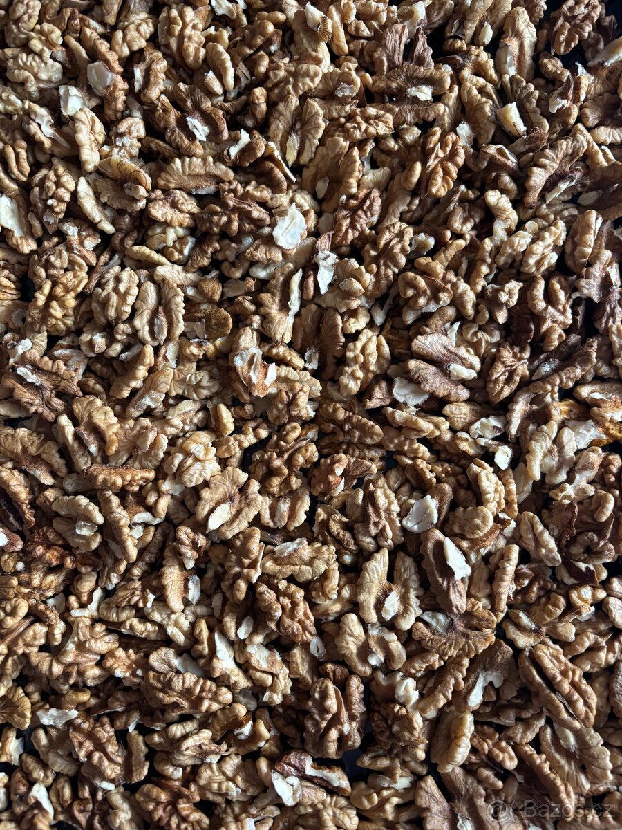 Vlašské ořechy vyloupané