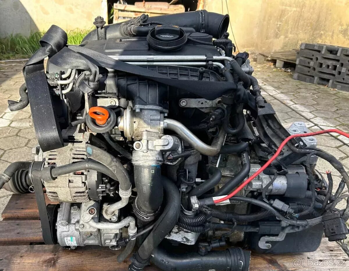 MOTOR 2,0TDI 103KW BKD-BKP,2009, 184000KM ...15000KC..