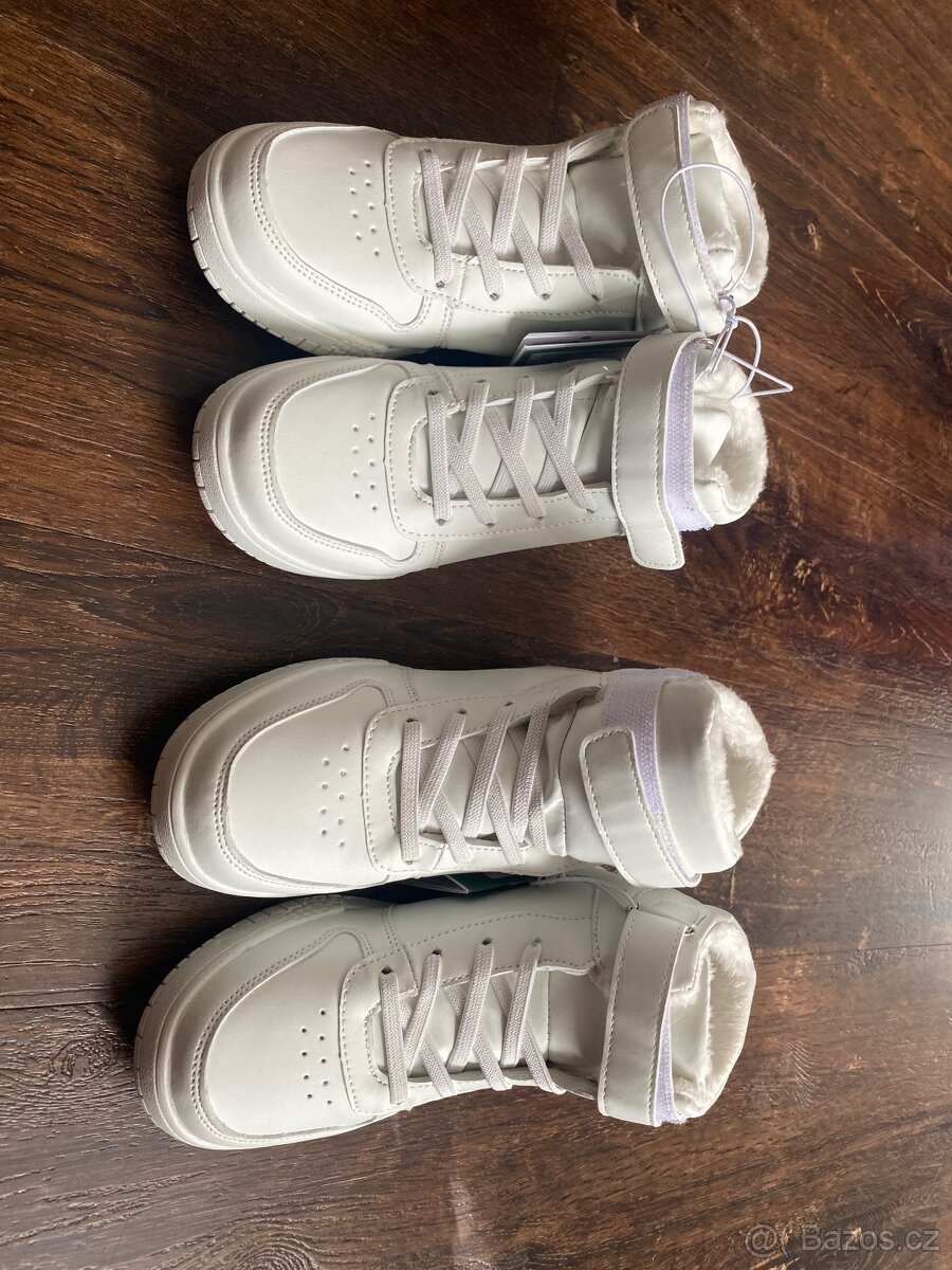 Zimní boty s kožíškem GATE vel. 33 a 31-NOVÉ