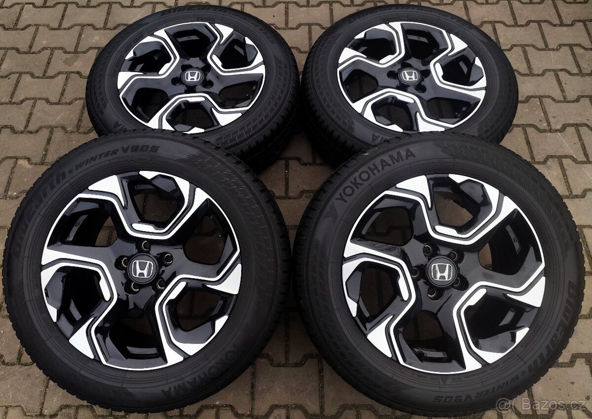 Alu kola originál Honda CR-V 5x114,3 R18 TOP ZIMNÍ SADA
