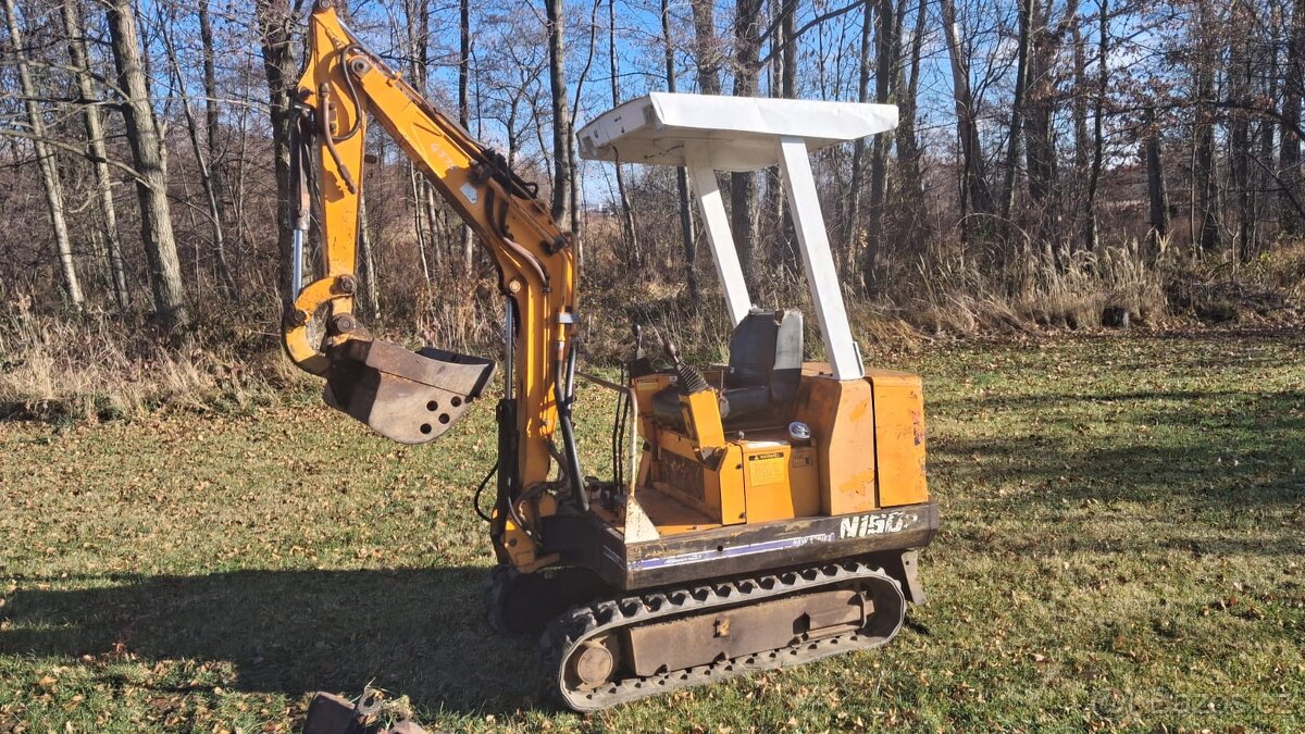 Minibagr, bagřík, bagr, mini bagr