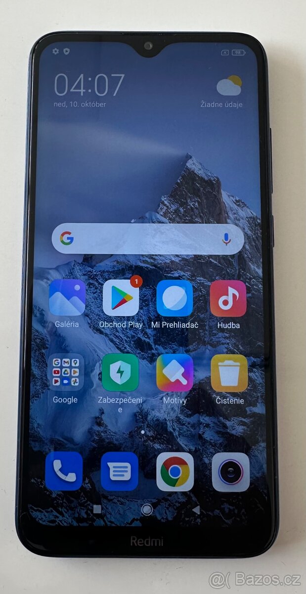 Xiaomi Redmi 8, 4GB/64GB Modrý PERFEKTNÍ STAV