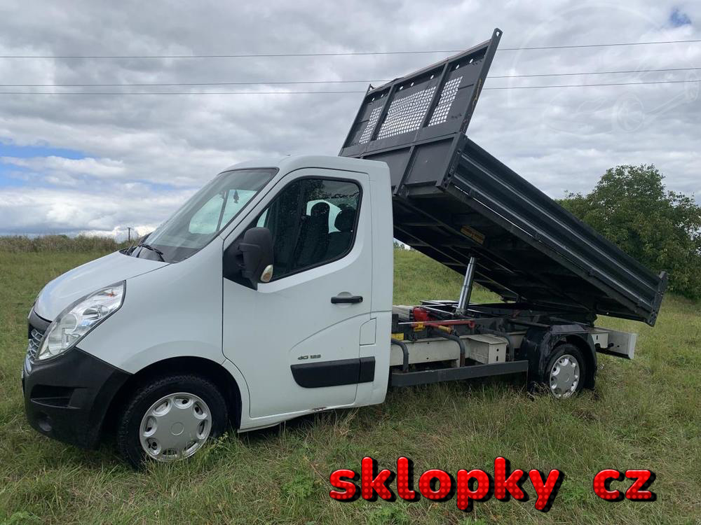 Renault Master 2.3CDi 3S sklápěč , Sklopka