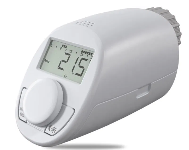 Téměř nové digitální termostatické hlavice Homematic