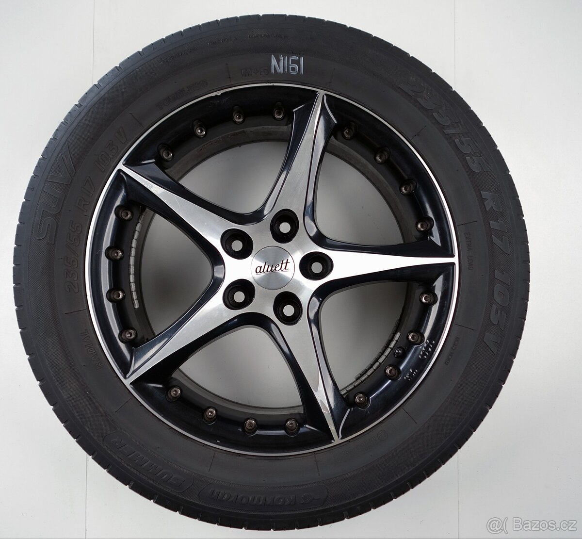 BMW X3 - 17" alu kola - Letní pneu