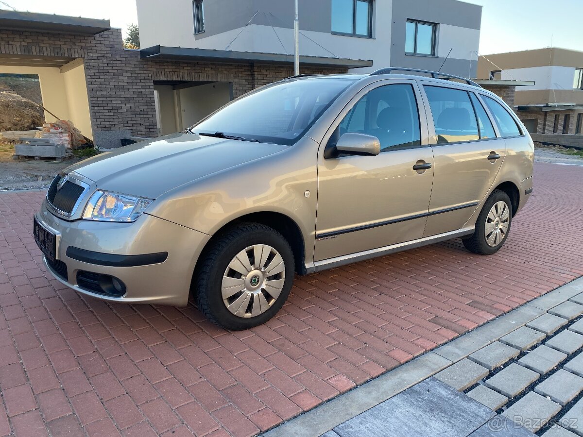 Škoda Fabia Combi 1,4 16V, r.2006, klima, tažné, nová STK
