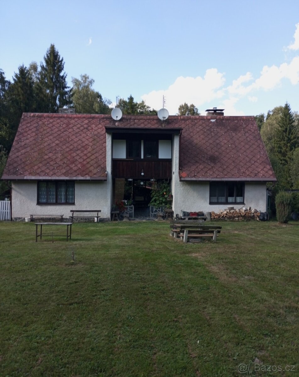 Prodej chaty 50m2 s pozemkem