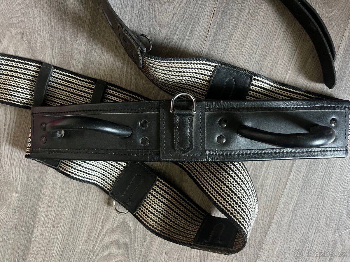 Lonžovací obřišník s madly, 210-255 cm