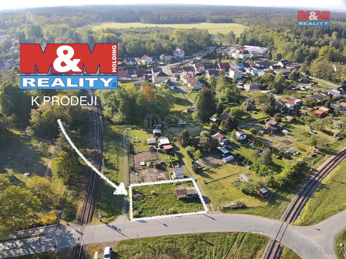 Prodej zahrady, 431 m², Borohrádek