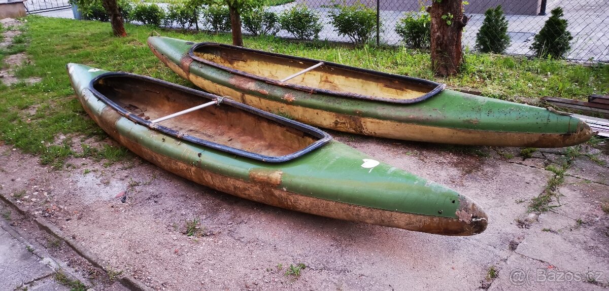 2x Kanoe, loď, lodě