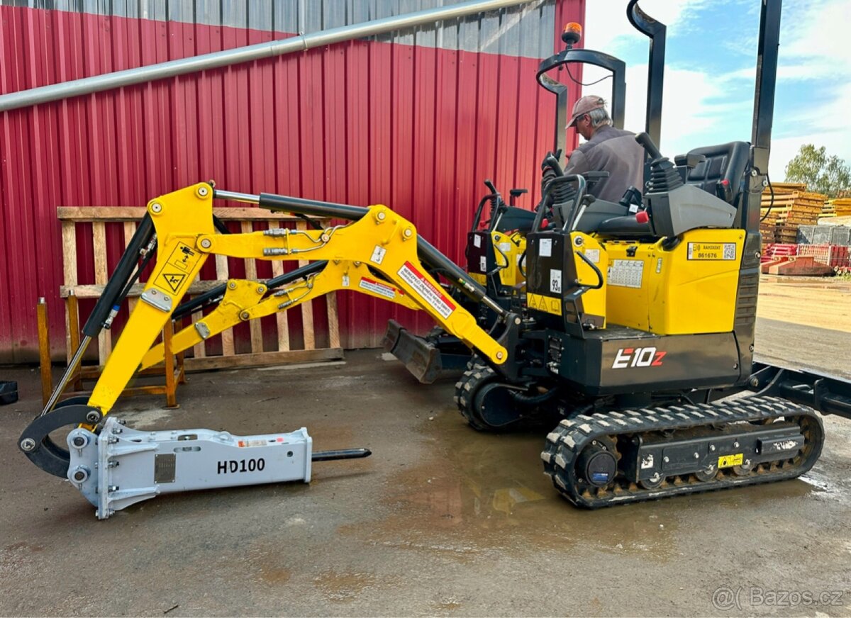 Hydraulické kladivo 0,8-2,5 tuny
