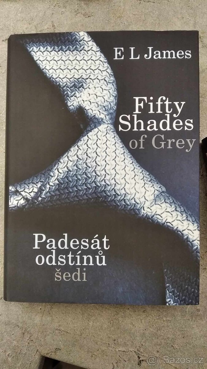 Prodám knihy- Padesát odstínů šedi a Padesát odstínů temnoty