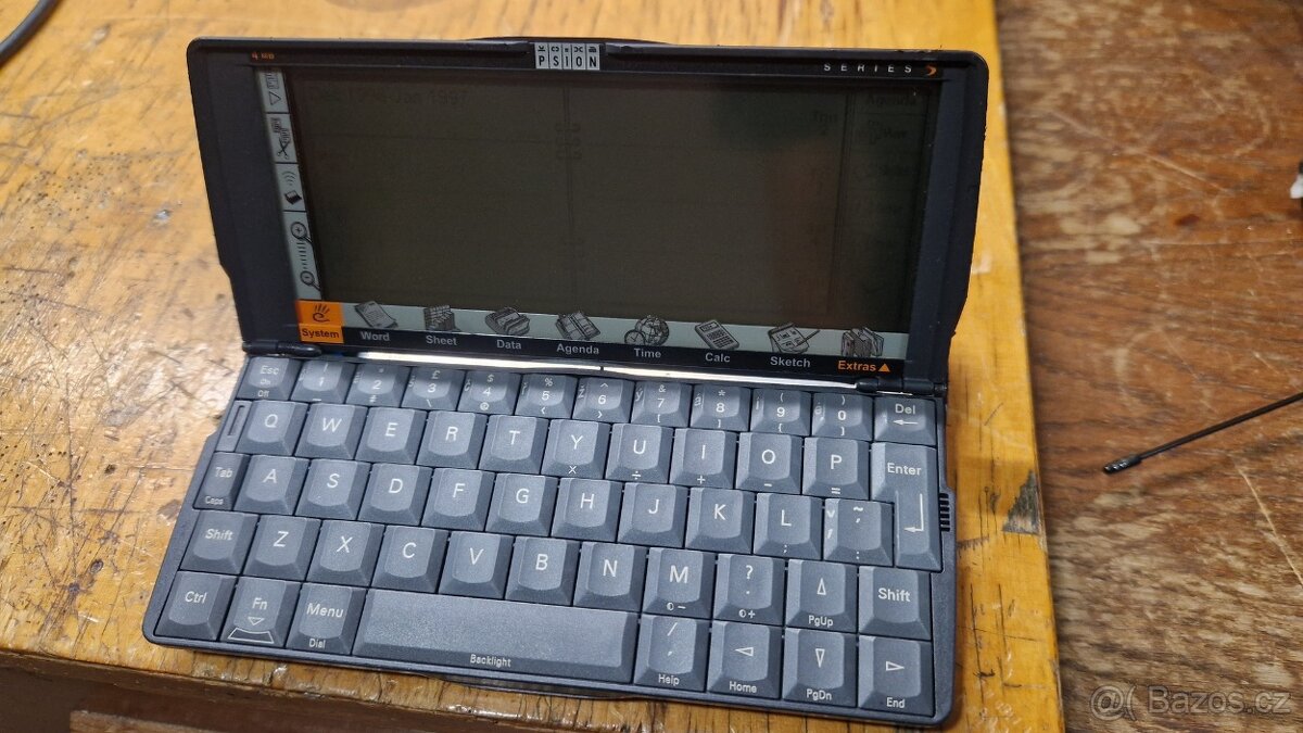 Staré PDA Psion 5