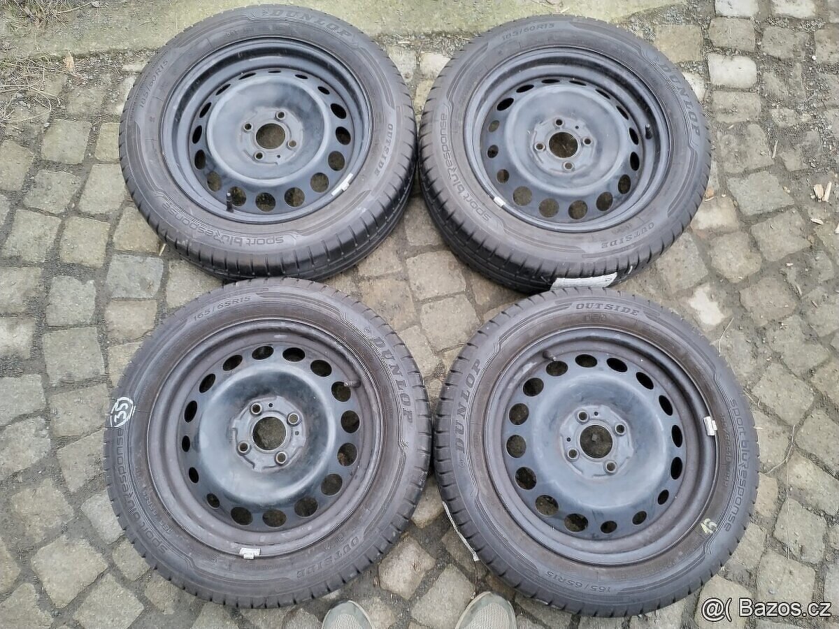 letni komplet SMART CLIO 4x100 165/65/15 185/60/15