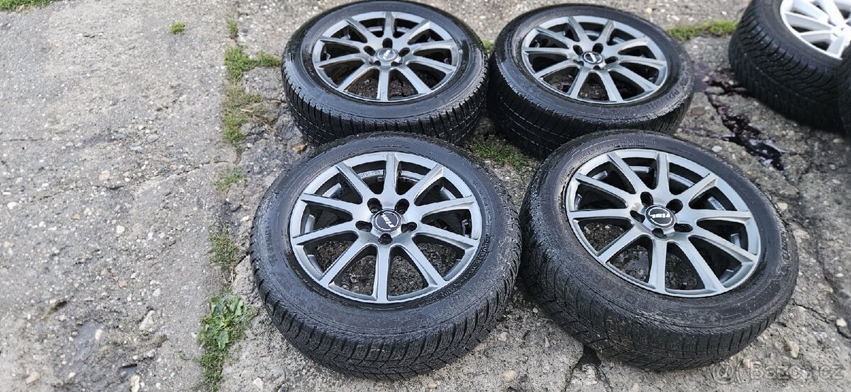 Alu kola R16 5x112, Rial milano, Zimní 205/55