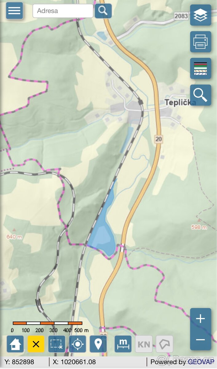 Teplička Zemědělský pozemek 40299m2 - TTP