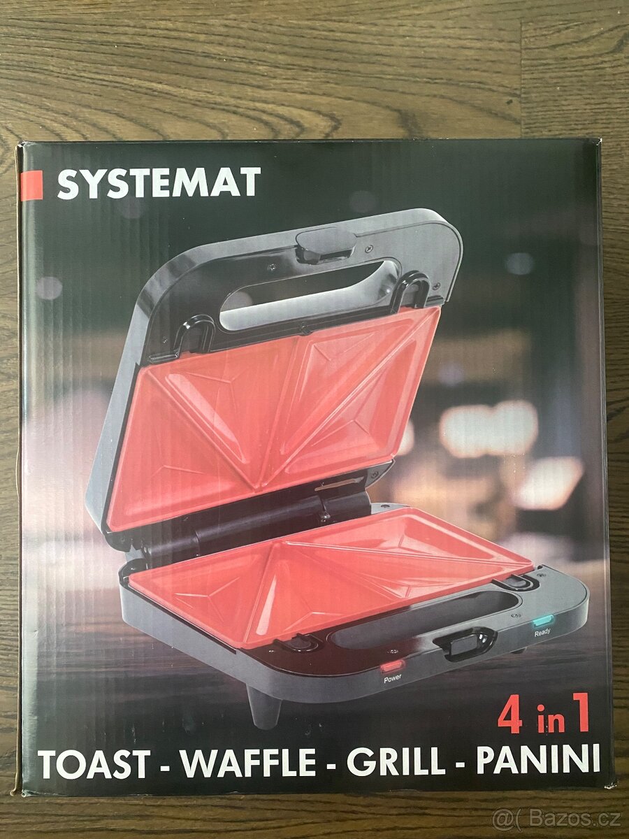 Systemat grill/panini/ wafle/toast
