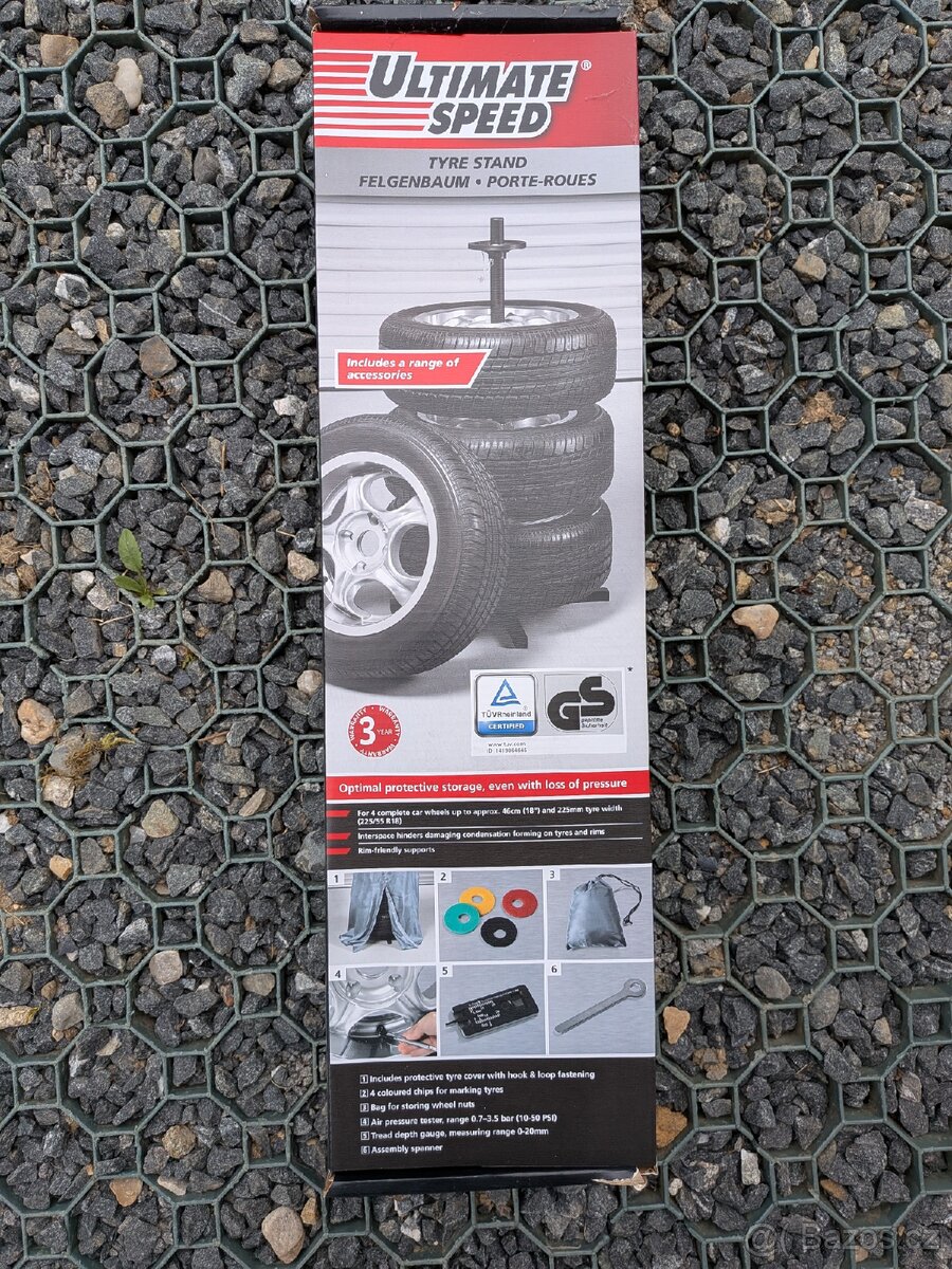 stojan na pneumatiky lidl