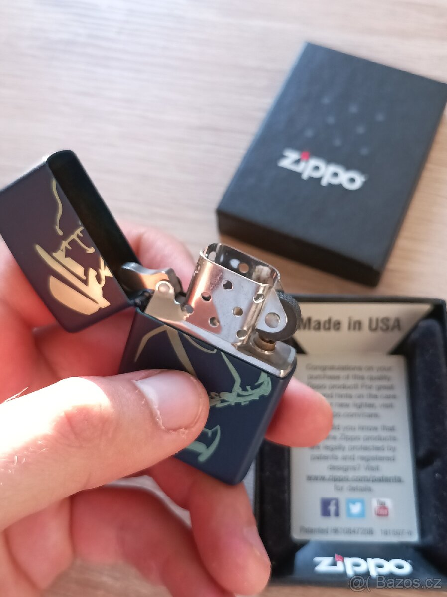 zapalovač Zippo Saxophone Jazz man