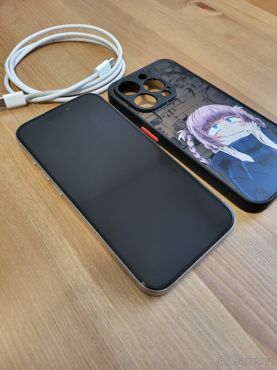 Výměna: iPhone 15 Pro 128GB – Bílý titán