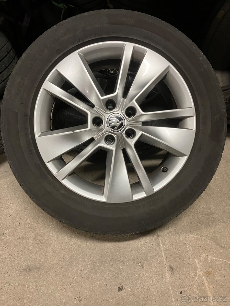 Letní sada originálních ALU kol Škoda Kodiak