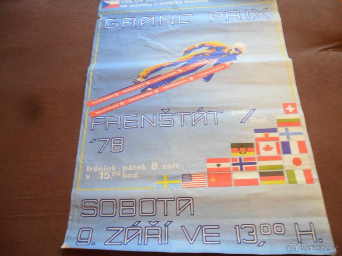 Plakáty se sportovní tématikou