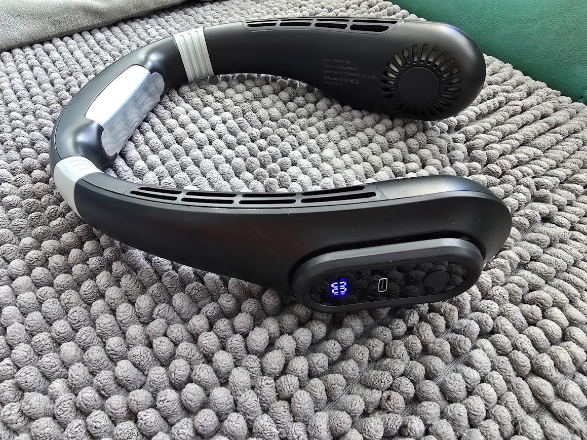 NOVÝ ventilátor na krk nový s USB nabíjením, JEN 190 Kč