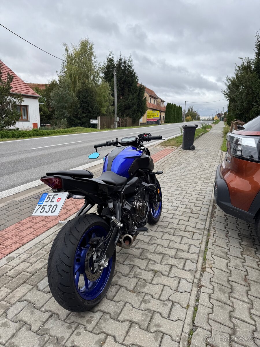 Yamaha MT-07 2018 - 11tkm 35kw - otevřená