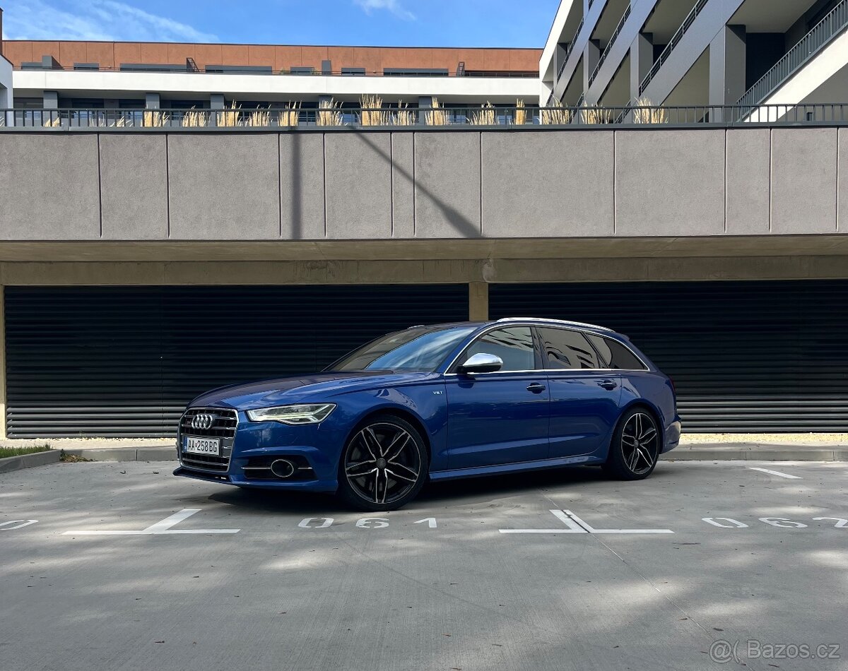 Audi S6 Avant 4.0TFSI V8 Biturbo 331kW, 2015, upravený výfuk