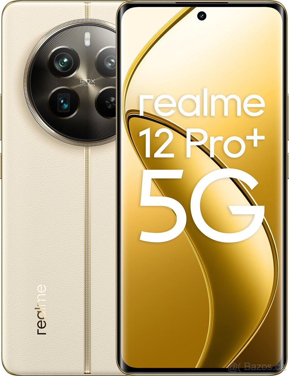 Realme 12 Pro Plus, 12+4 GB RAM/512 GB Navigator Beige