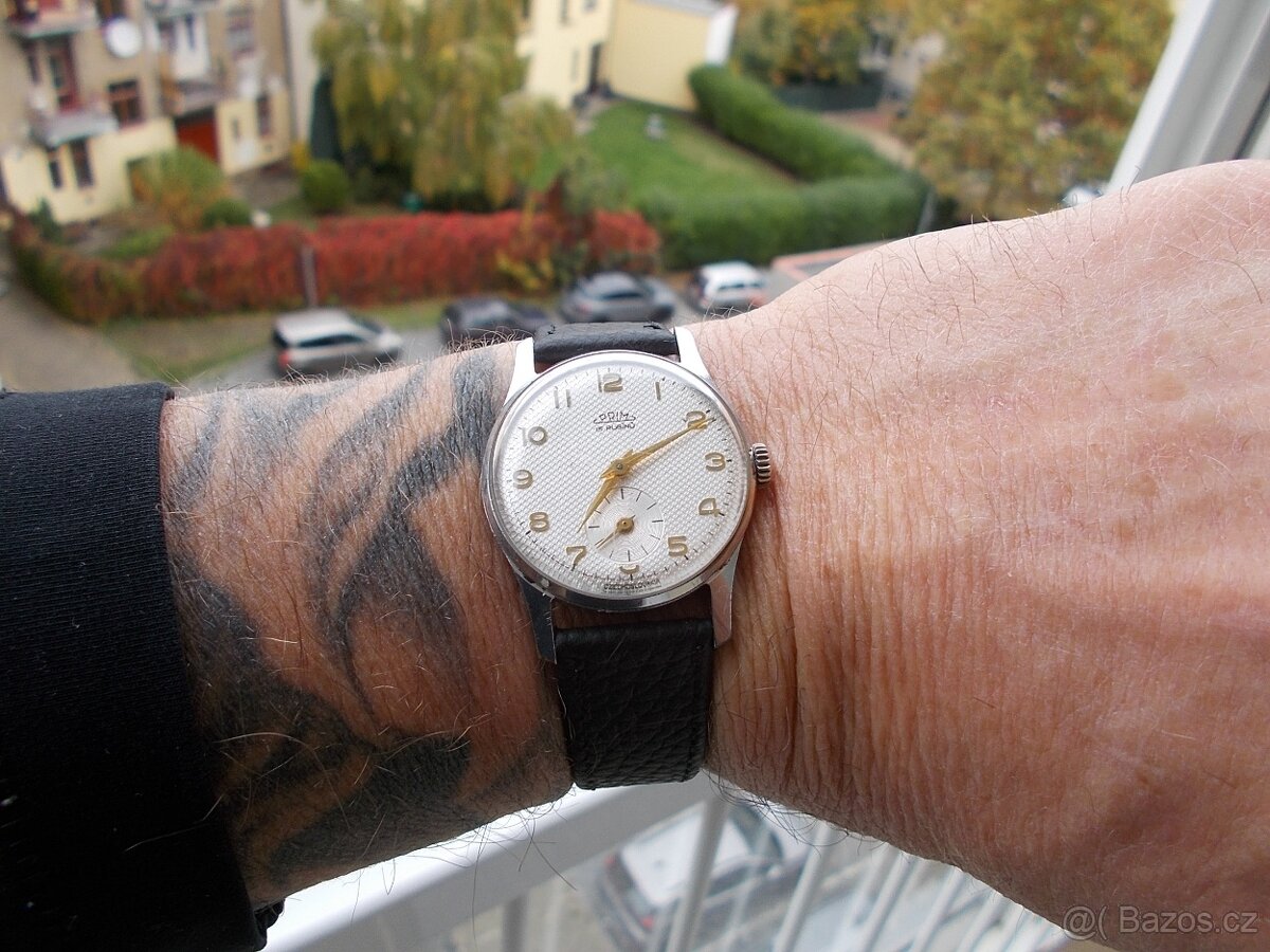 krasne rare typ hodinky prim šupinač rok 1960 top funkcni