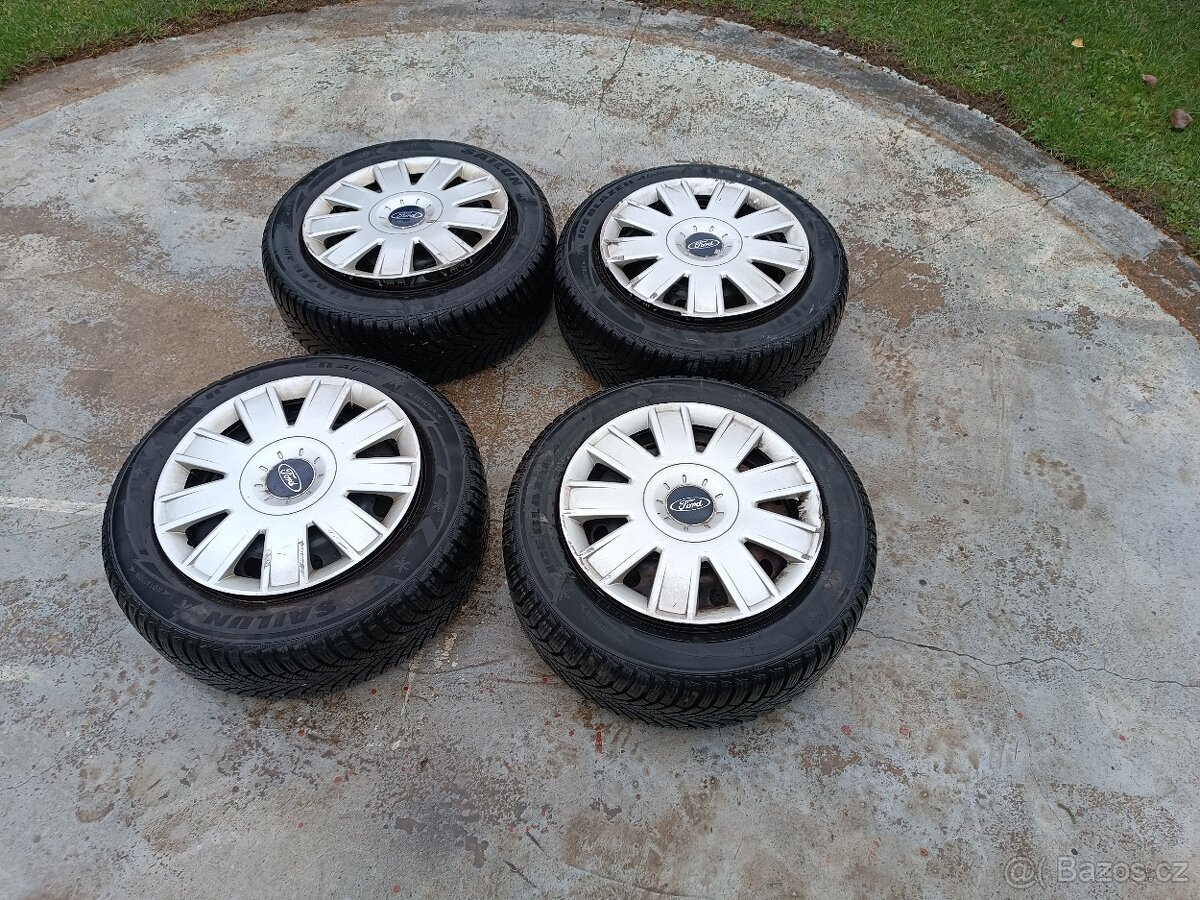 Prodám zimní kola na Ford Fusion 195/60 15
