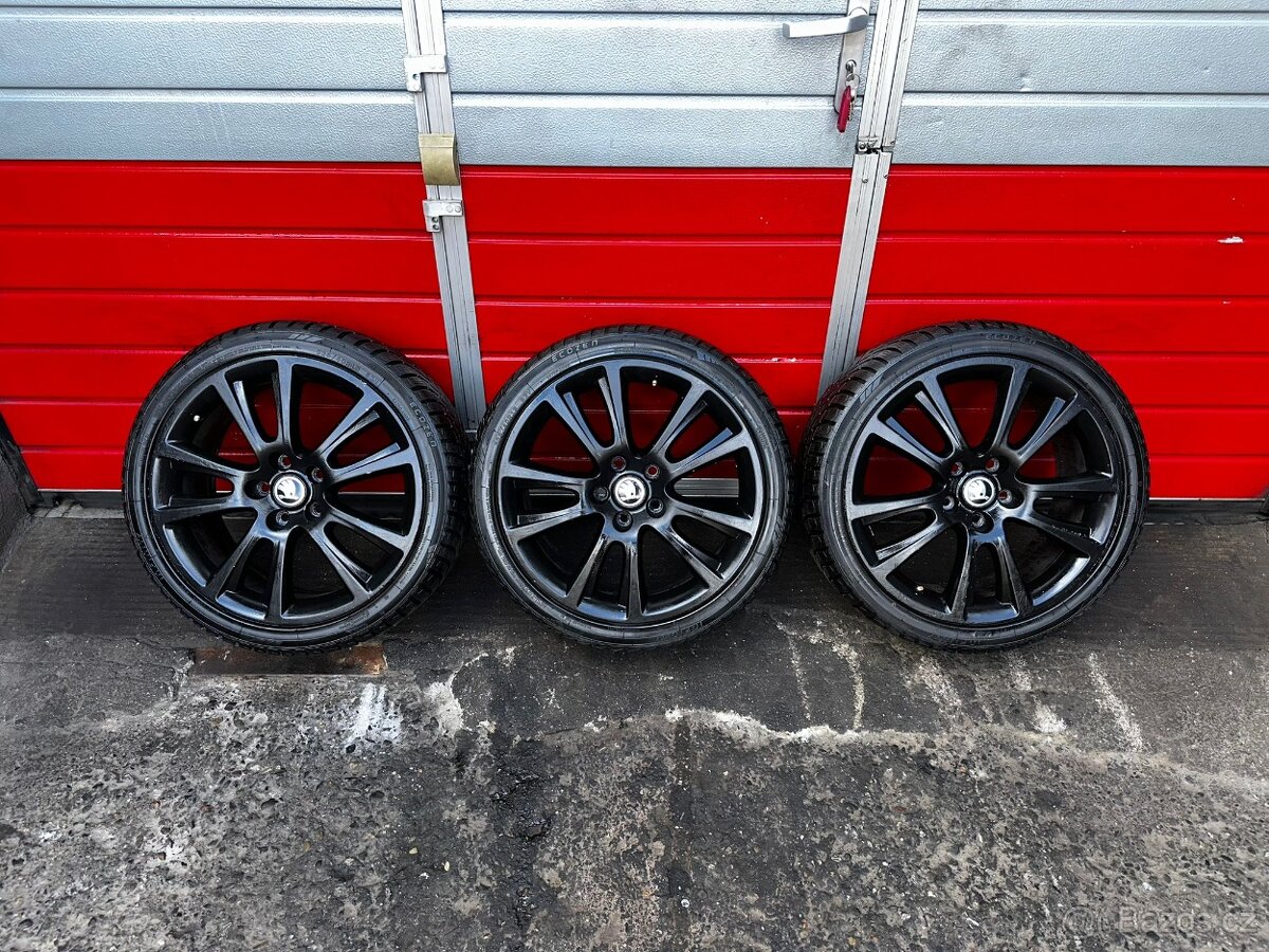 Original ALU kola 3x Škoda Zenith 18" 7,5J ET51 225/40/R18