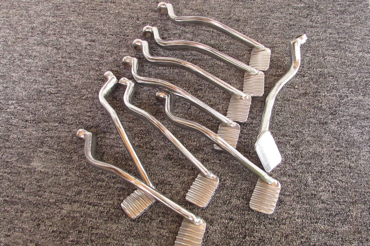 Jawa 350 634 pedál brzdy chrom