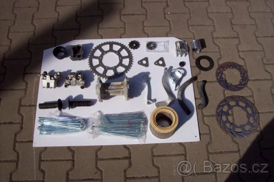 ČZ 125/519 NOVE DILY prodam