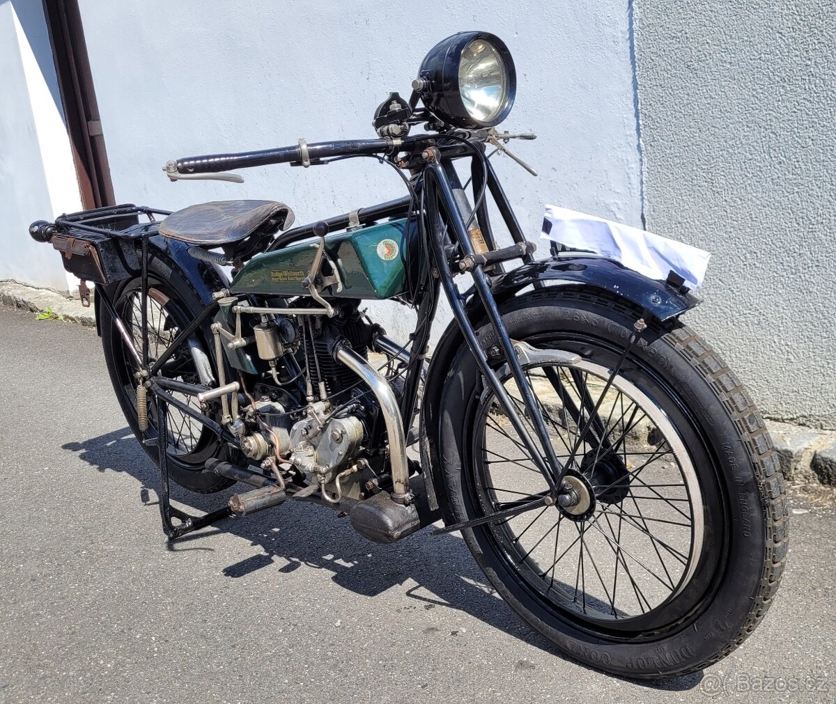 Rudge Whitworth 350 OHV, 4 ventil, 4 rychlostní převodovka