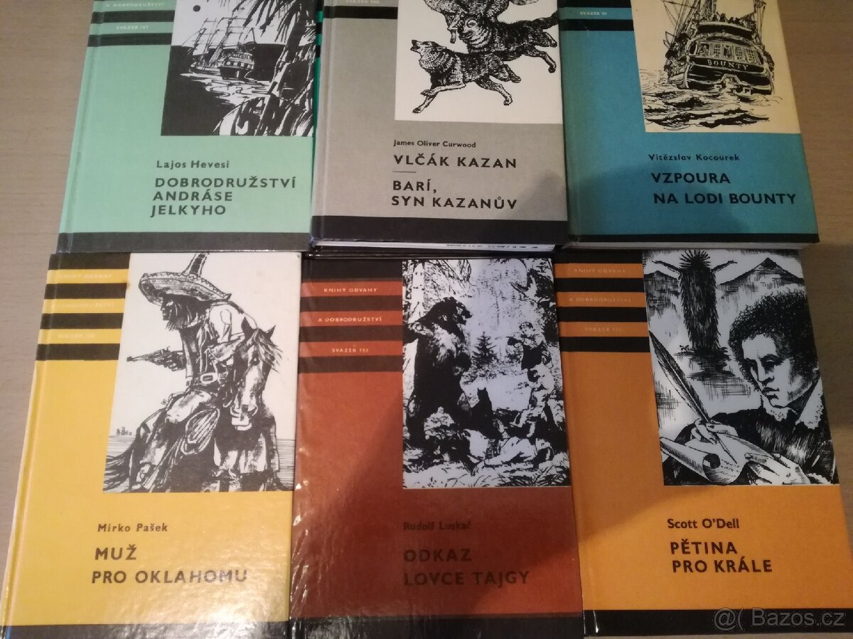 Knihy 21 různé tituly