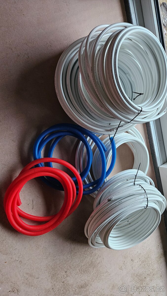 Podlahové topení + příslušenství