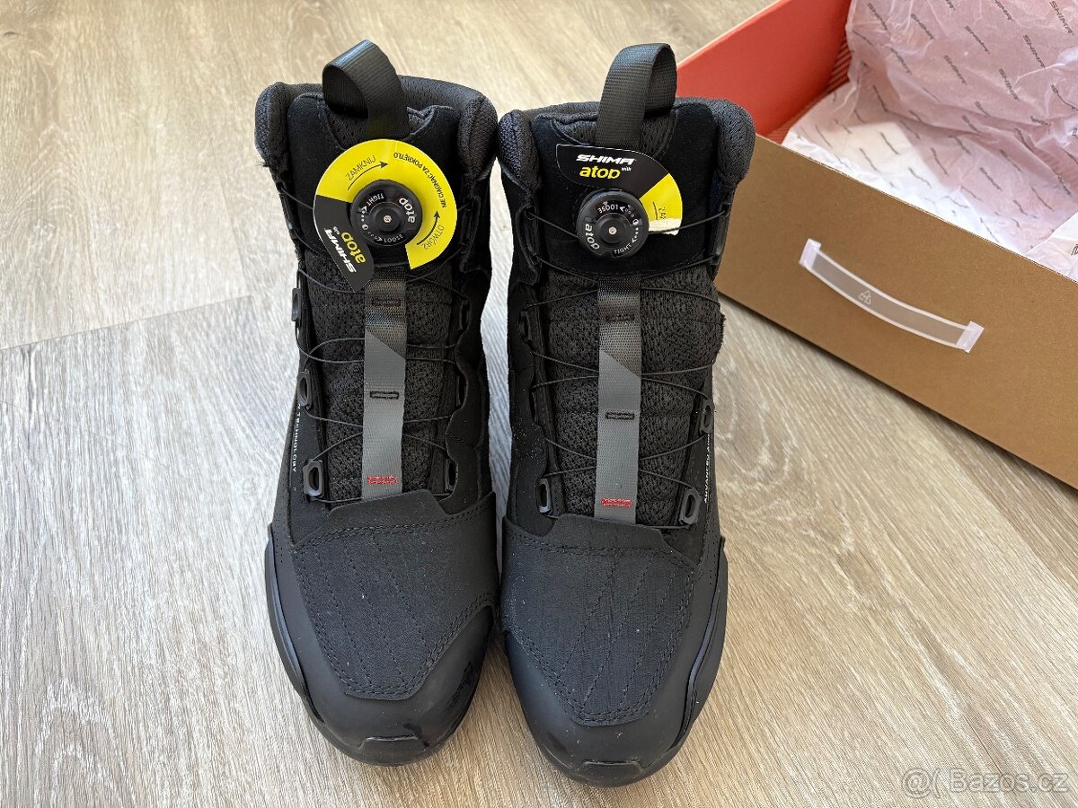 NOVÉ Boty na motorku SHIMA