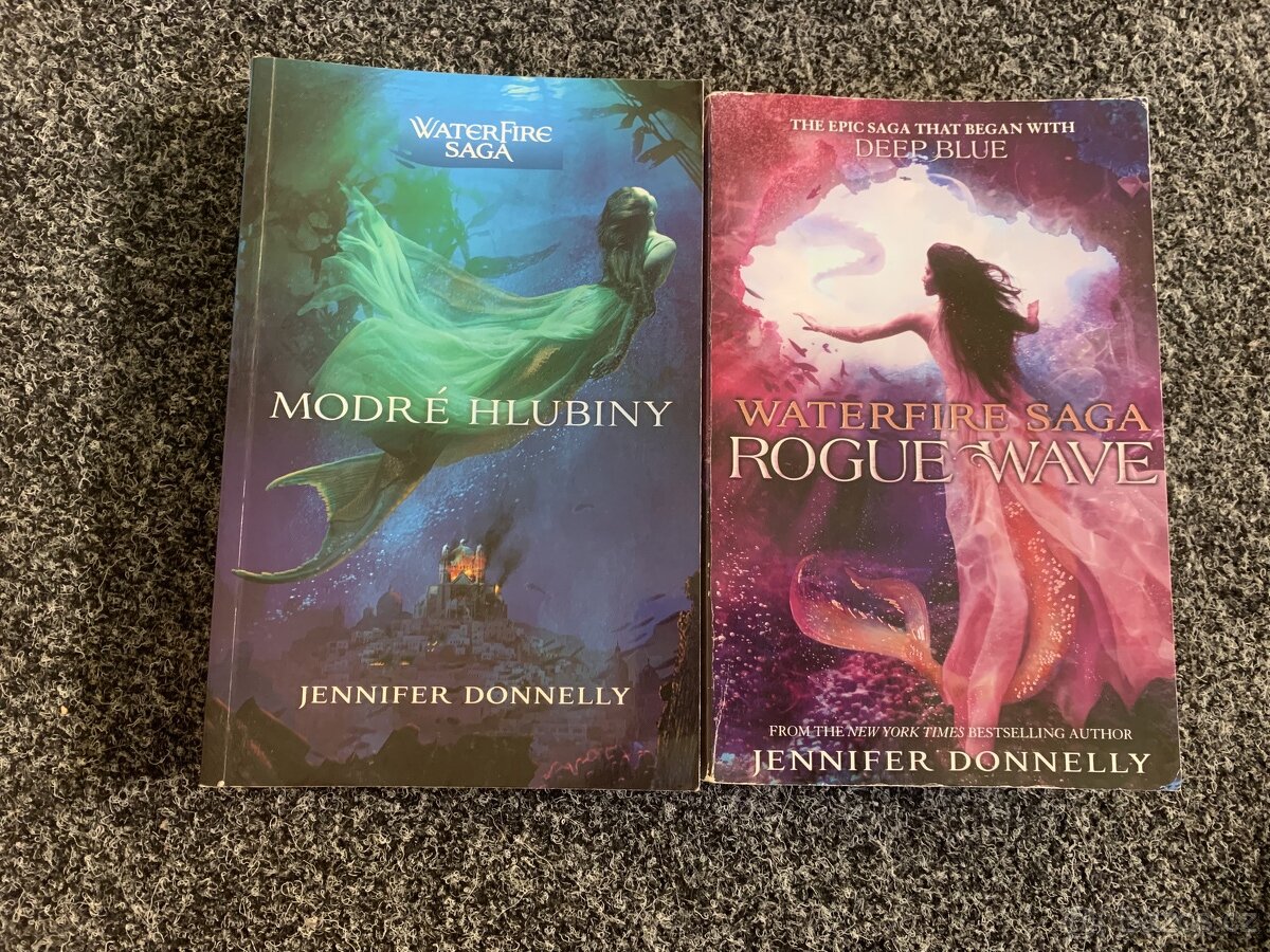 Prodám knihy WaterFire sága 1. a 2. díl